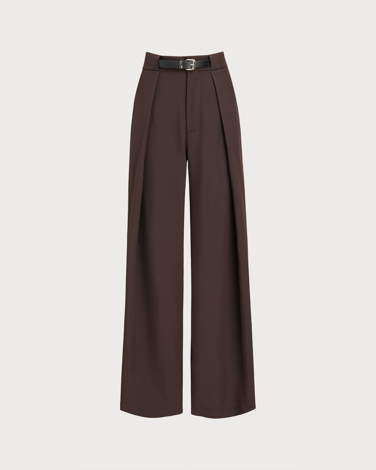 Coffee Natural Waisted Pocket Casual Pants