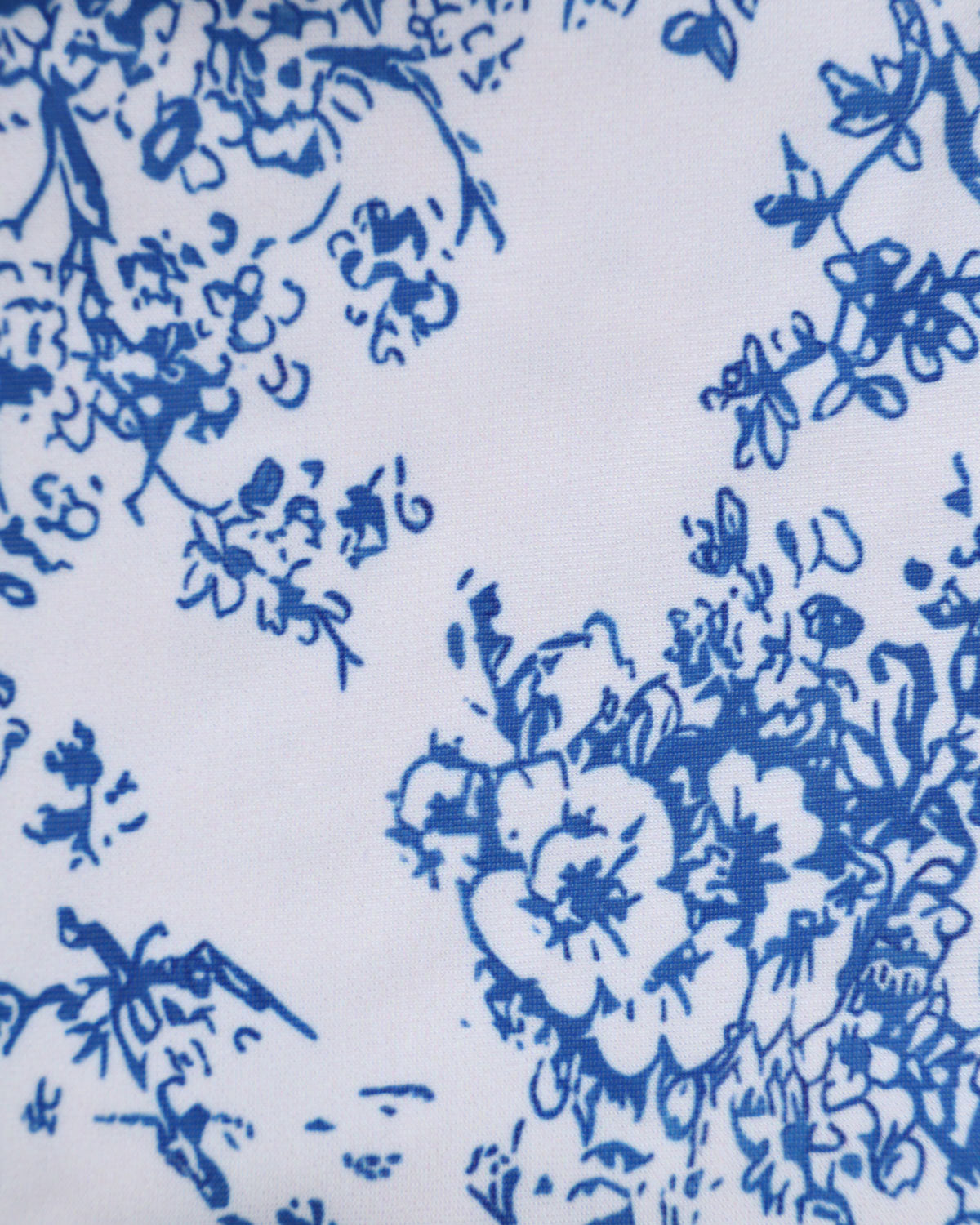 Blue Floral Underwire Bikini Set