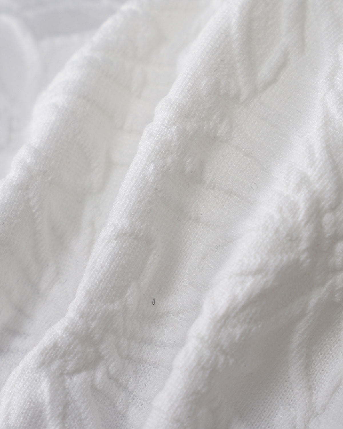 White Textured Halter Triangle Bikini Set