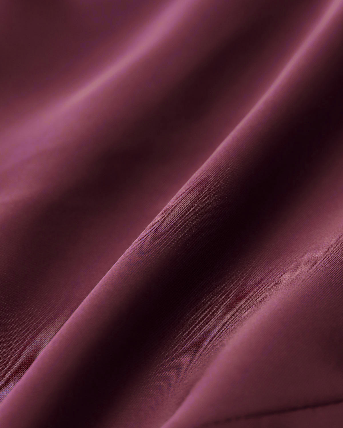 Wine Red Satin Blouse